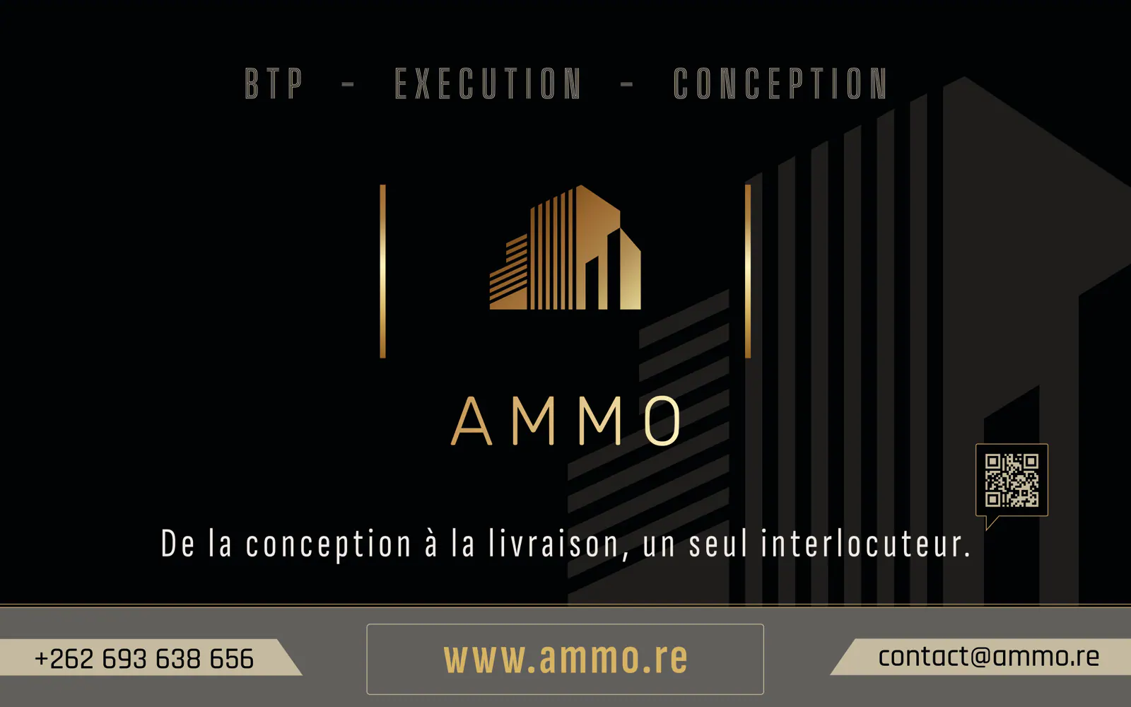 Groupe AMMO — BTP · Exécution · Conception